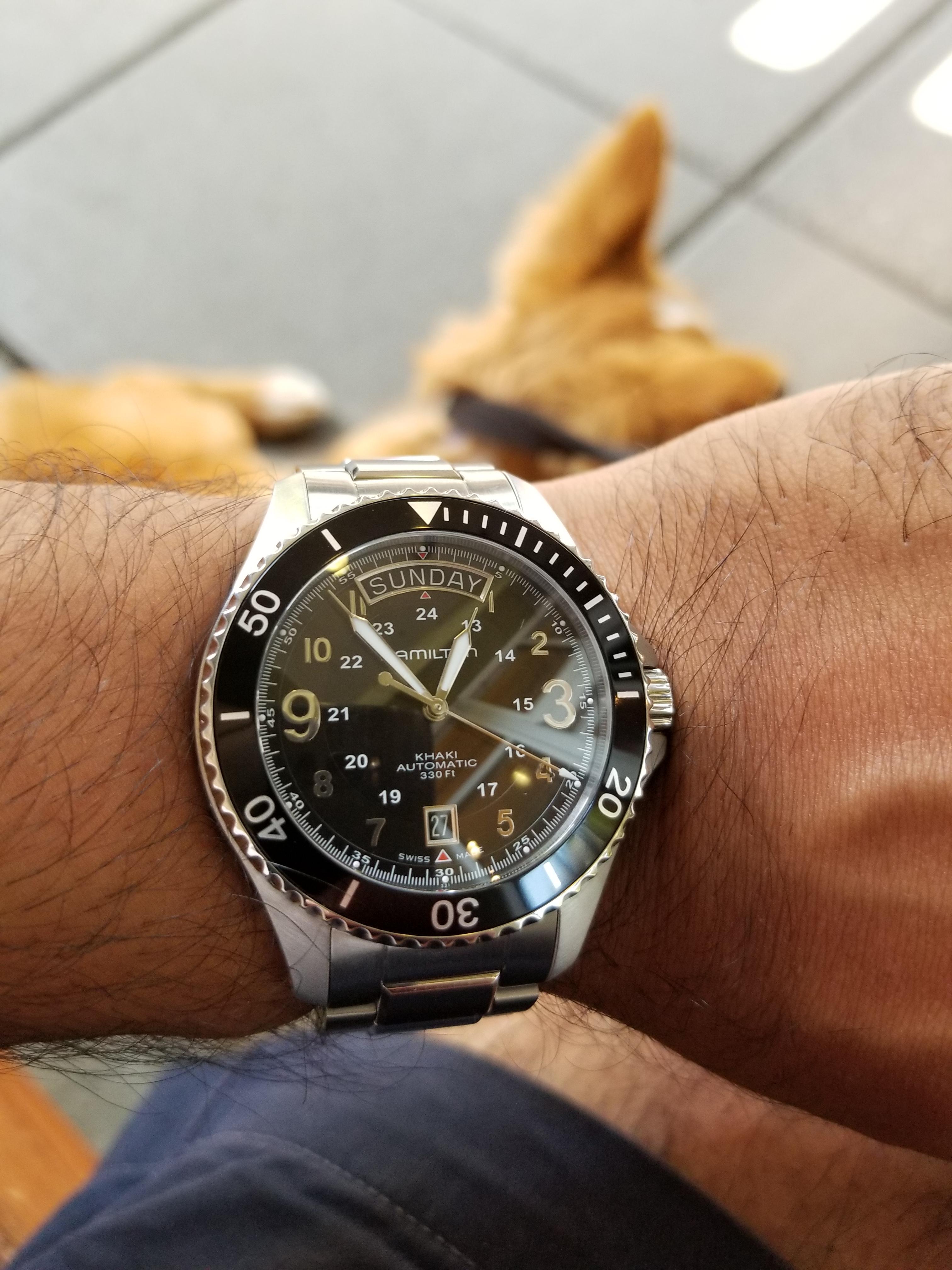 ハミルトン] カーキ キング スキューバに夢中 - スイス時計への最初の