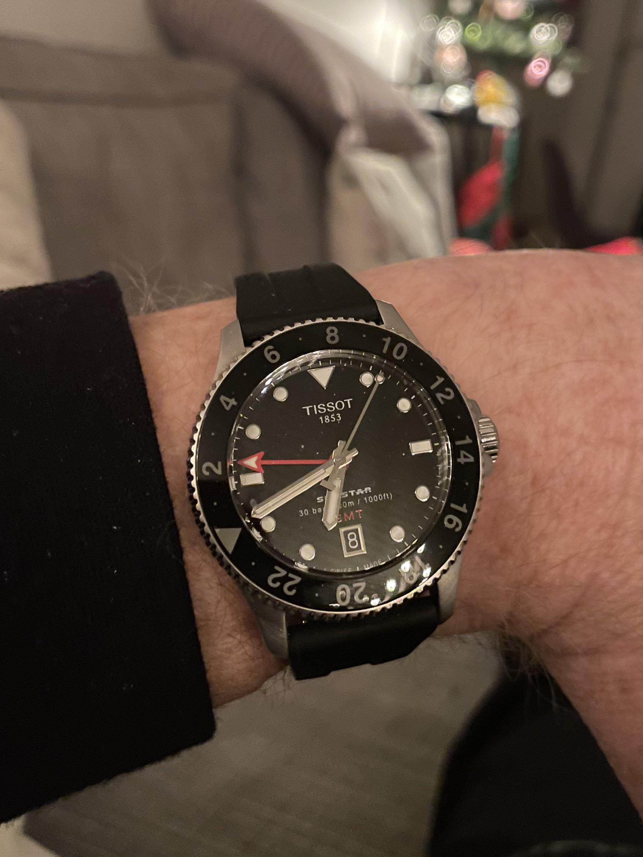 ティソ シースター 1000 GMT クォーツ体験。 : r/tissot