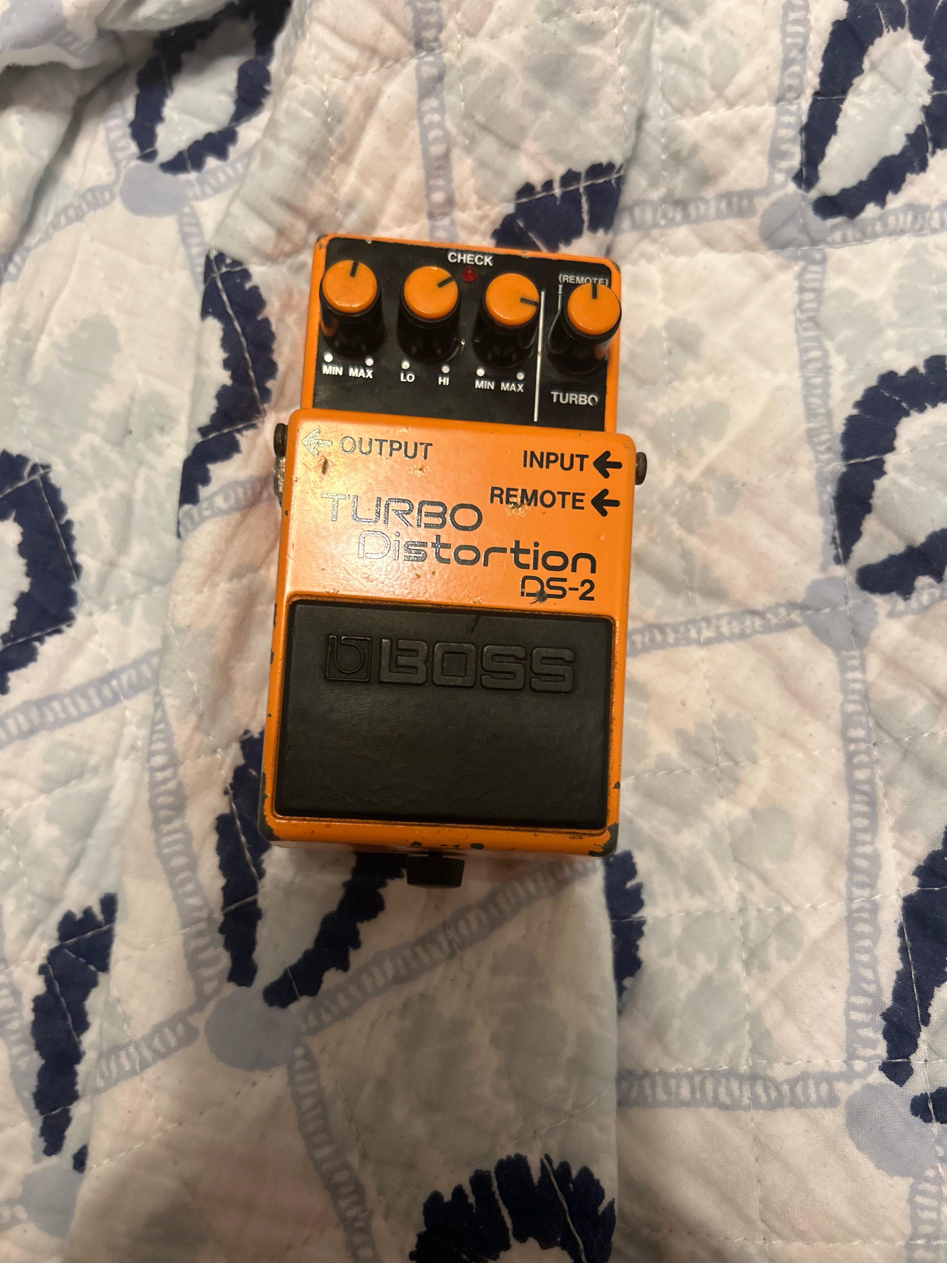 NPD] 1988 Boss DS-2 Turbo Distortion (made in Japan) : r/guitarpedals