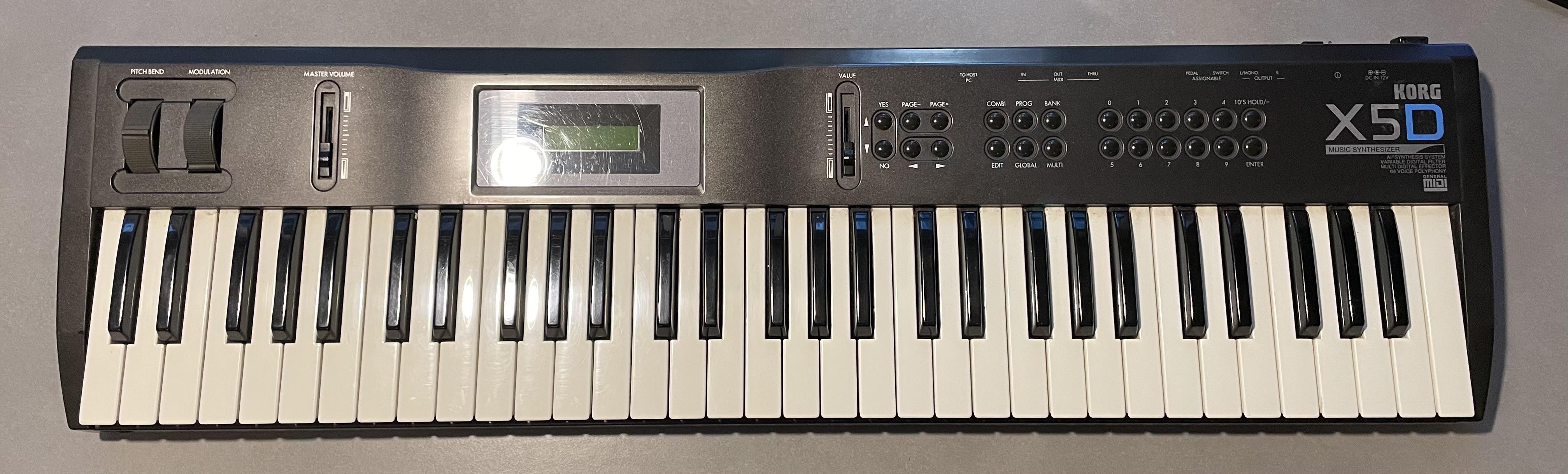 Korg X5D - 欲しかったんだ…知らなかったけど : r/synthesizers