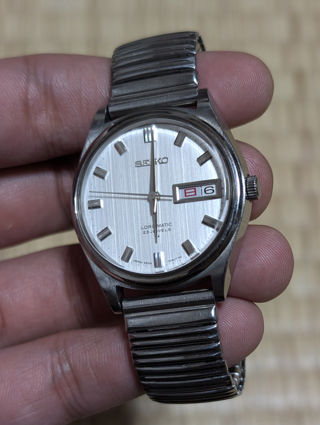 セイコー ロードマチック 5606-7040] オーバーホールした方がいいかな