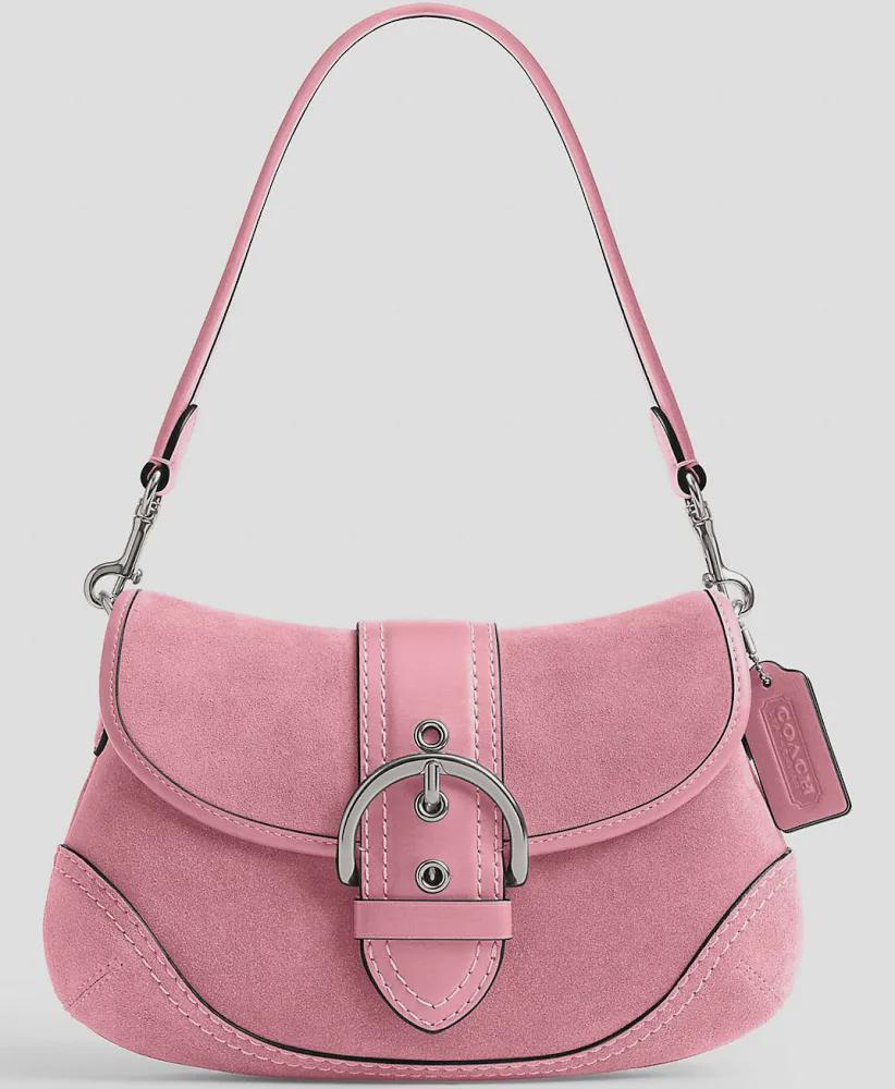 searching for dream bag Soho flap in pink/blue suede🩷💙 : r/Coach