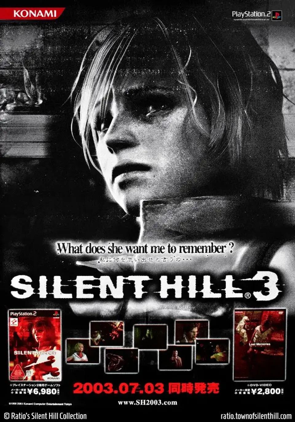 Silent Hill 3 (Rare Japanese Print Ad) - 2003 : r/silenthill