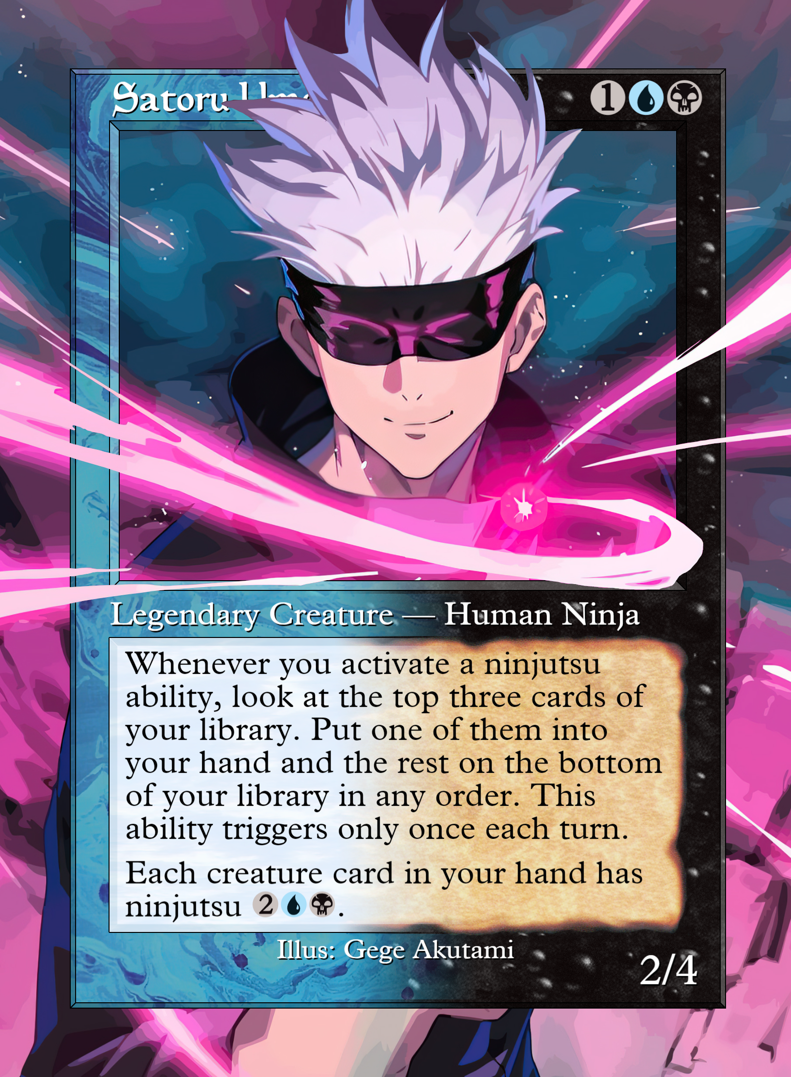 Satoru Gojo as Satoru Umezawa : r/mpcproxies