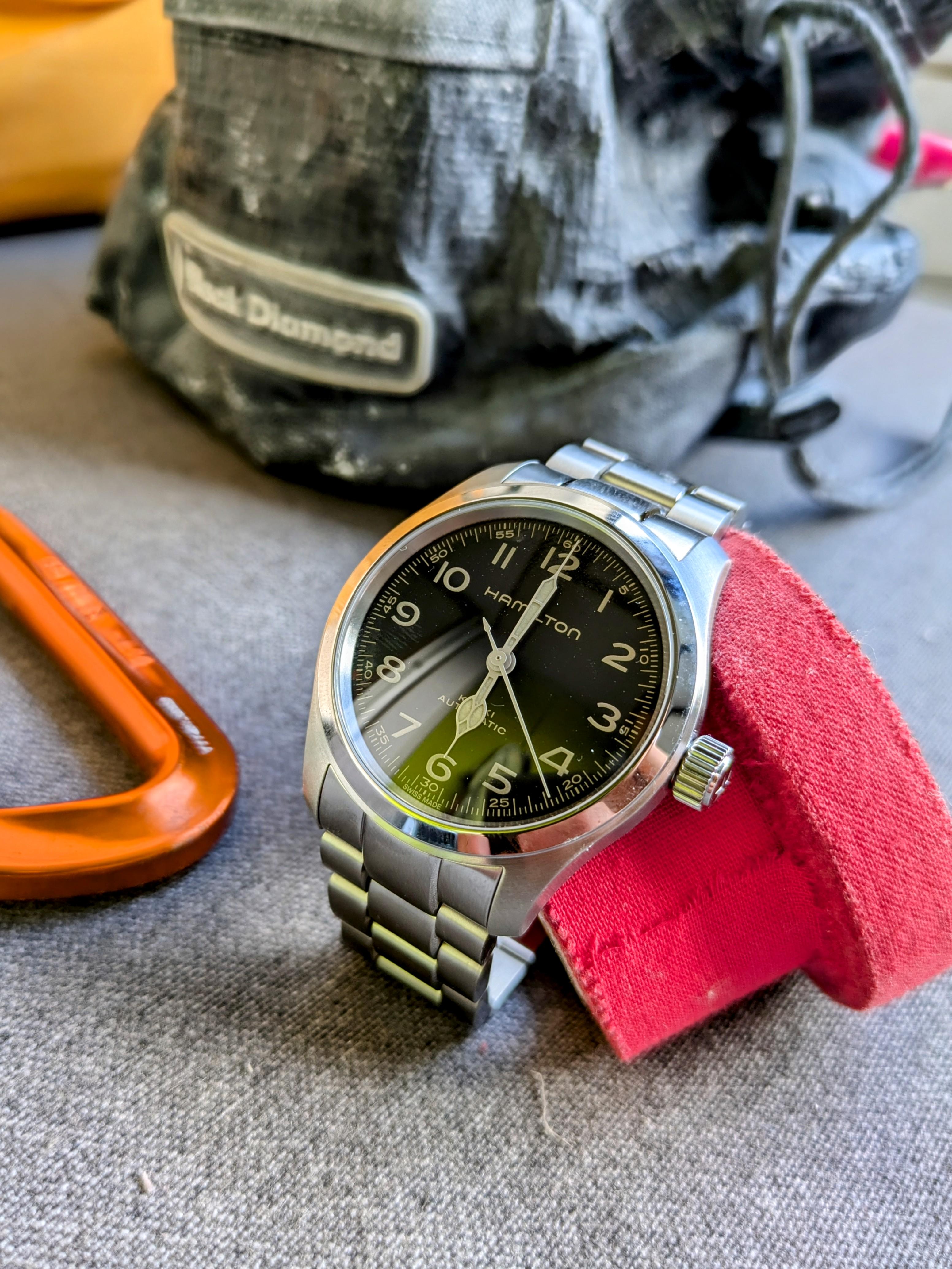 ハミルトン・マーフ] 新しいブレスレットの38mmマーフを受け取ったよ