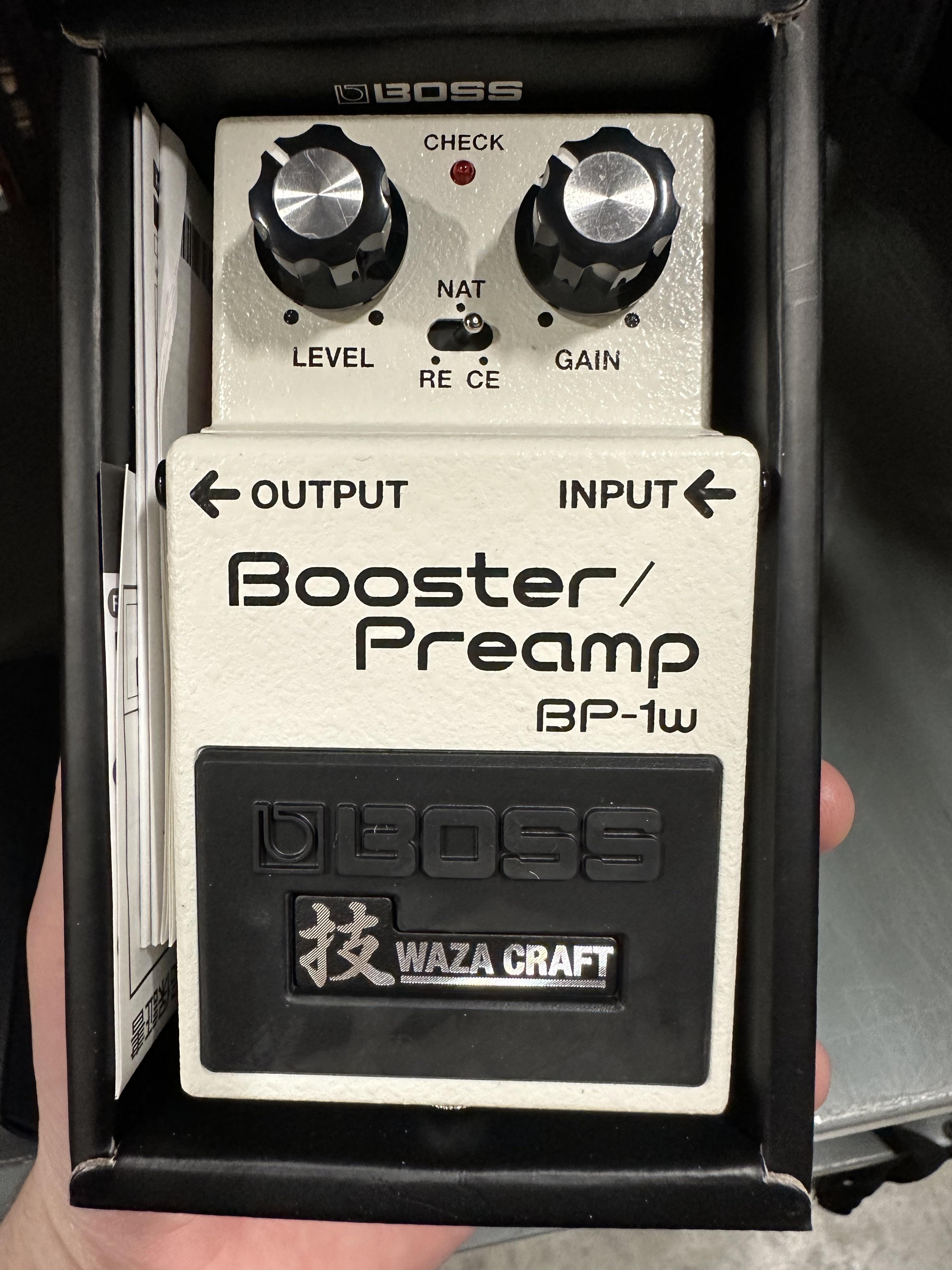 新製品] Boss BP-1W ブースター/プリアンプ : r/guitarpedals