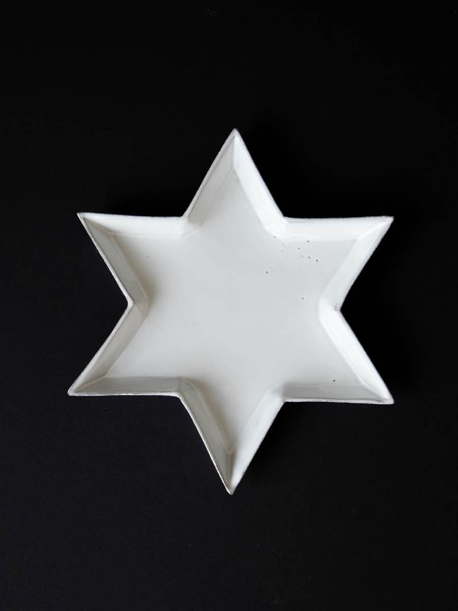 Astier de Villatte Etoile／プレート｜皿・器｜オルネ ド フォイユ