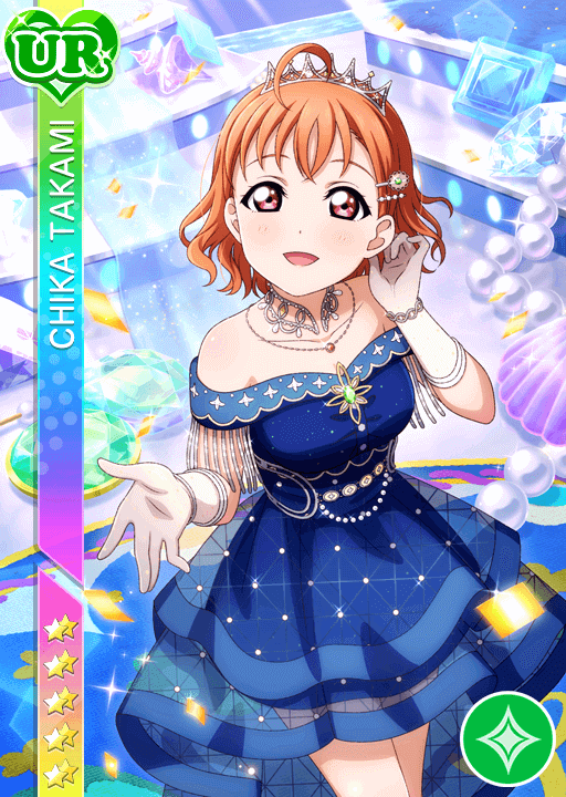 School Idol Tomodachi - Cards Album: #3548 Takami Chika UR