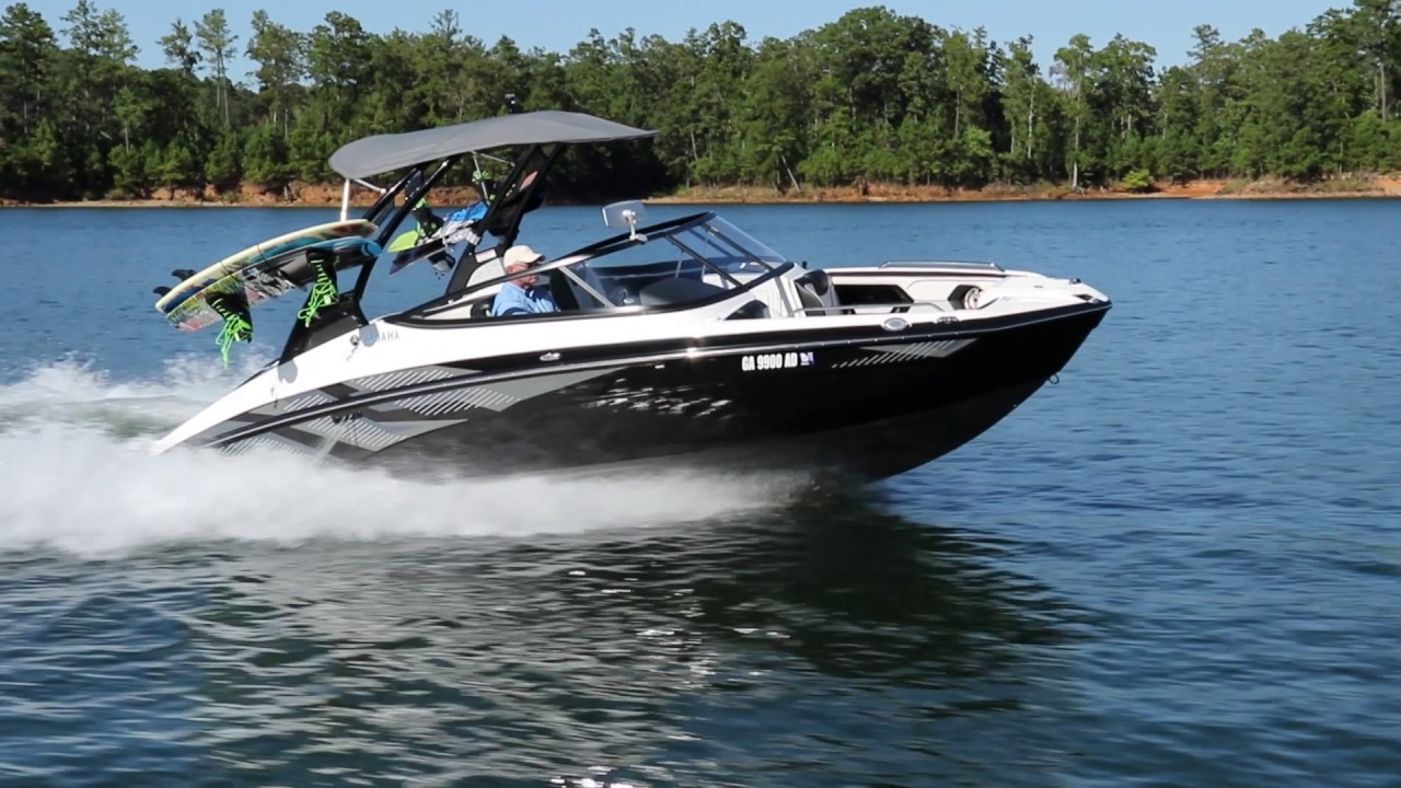 Yamaha 212X (2017-) Test Video- By BoatTEST.com - YouTube