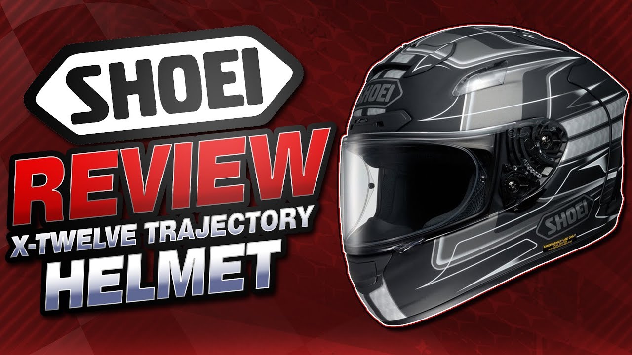 Shoei X-12 Trajectory Helmet Review from Sportbiketrackgear.com