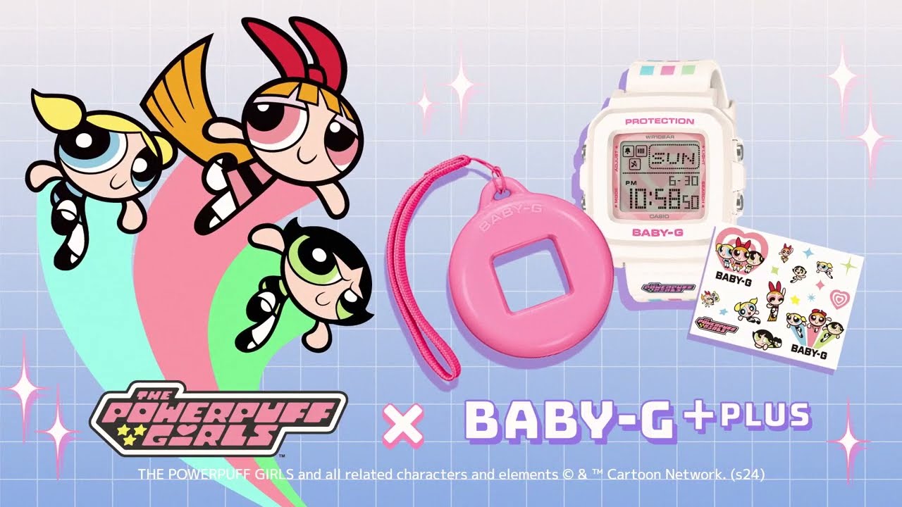 BABY-G パワーパフガールズ コラボレーションモデル | CASIO