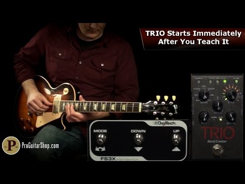 Digitech TRIO Band Creator - YouTube