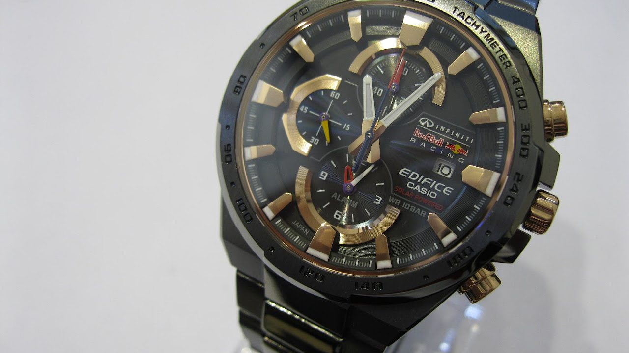Casio Edifice - RedBull Racing EFR-541SBRB-1AER - YouTube