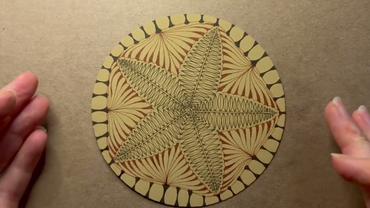 Zentangle Project Pack No. 28: Day 9 - YouTube