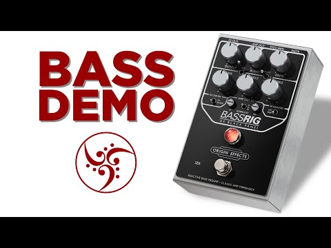 Origin Effects BASSRIG '64 Black Panel Bass Preamp Demo - YouTube