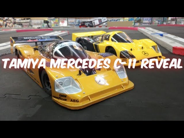 Tamiya 1990 Mercedes C-11 Reveal - YouTube