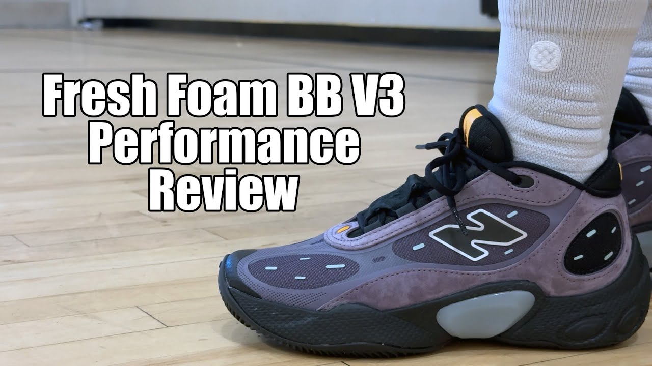 THESE HAVE AMAZING CUSHION! NEW BALANCE FRESH FOAM BB V3