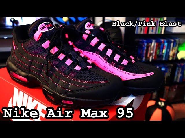 Nike Air Max 95 OG Black/Pink Blast [Japan Release] Sneaker