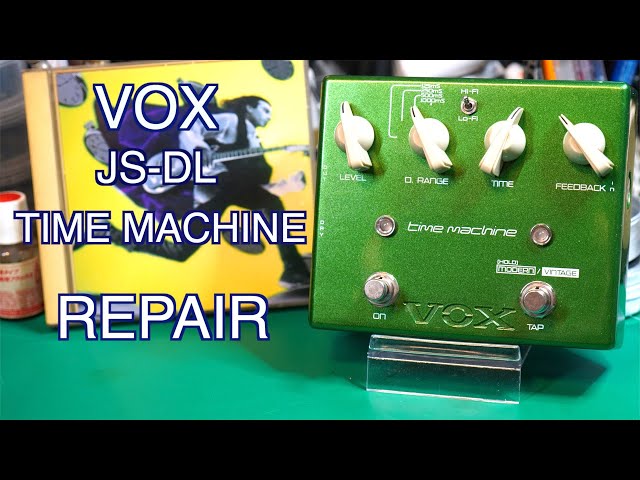 GUITAR PEDAL]VOX JS-DL TIME MACHINE restore.JOE SATRIANI's