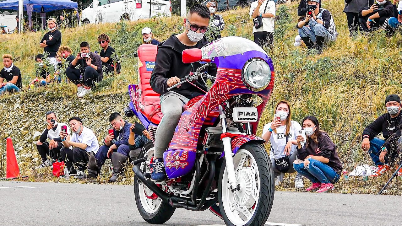 ロケットカウル🚀CBR400F‼️旧車コール大会③】 - YouTube