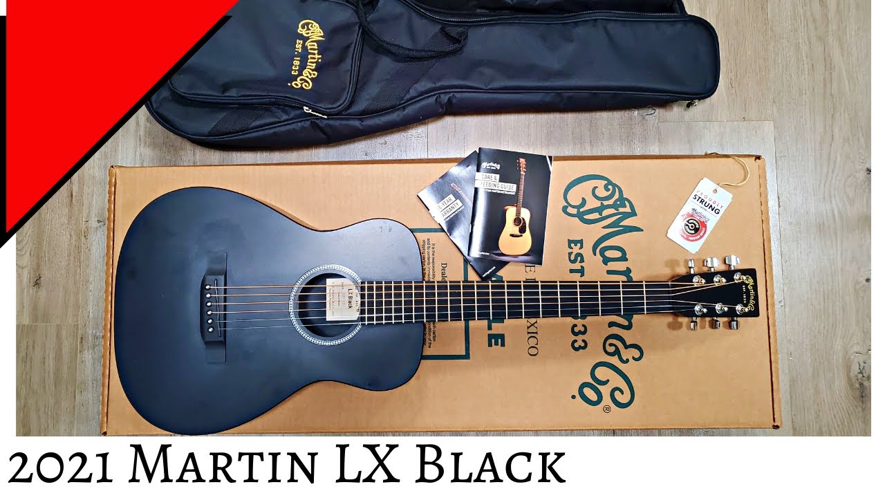 Little Martin LX Black Unboxing & Guitarchaeology - YouTube