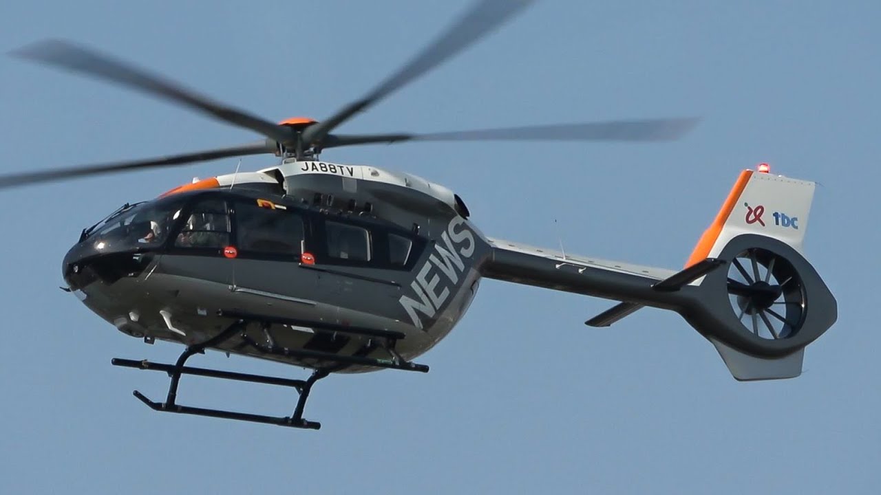 ヘリコプター 新造機 Kawasaki BK117 D-3 JA88TV 仙台・TBC東北放送