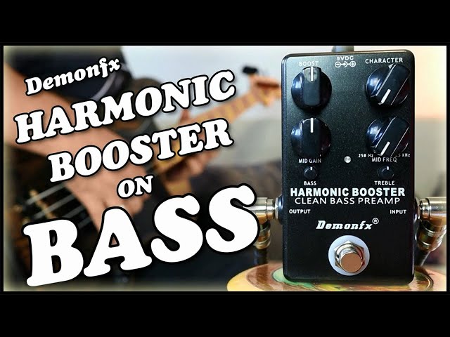 Demonfx Harmonic Booster Clean Bass Preamp - YouTube
