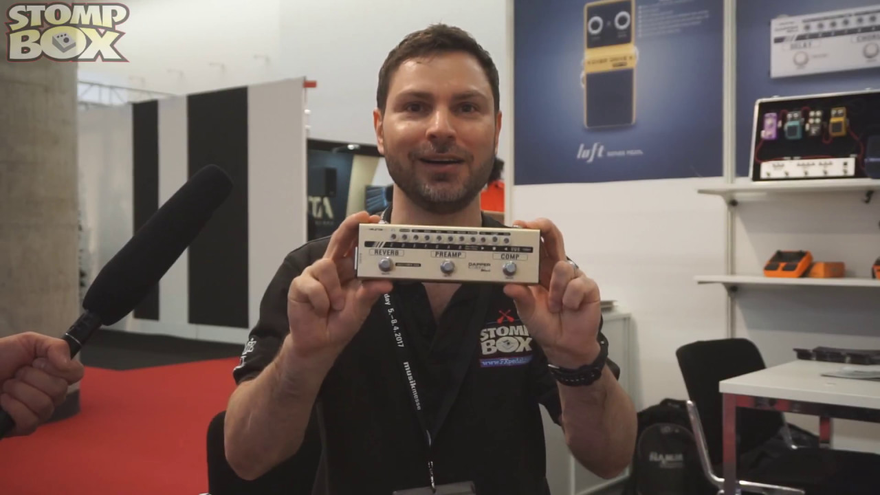 Valeton Acoustic Dapper Mini - Effects Strip for Acoustic Guitar