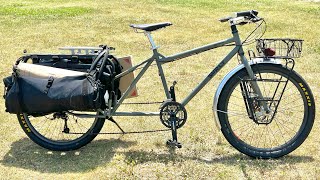 Surly Big dummy】ロングテールバイクで買い物に行ってきた話 - YouTube