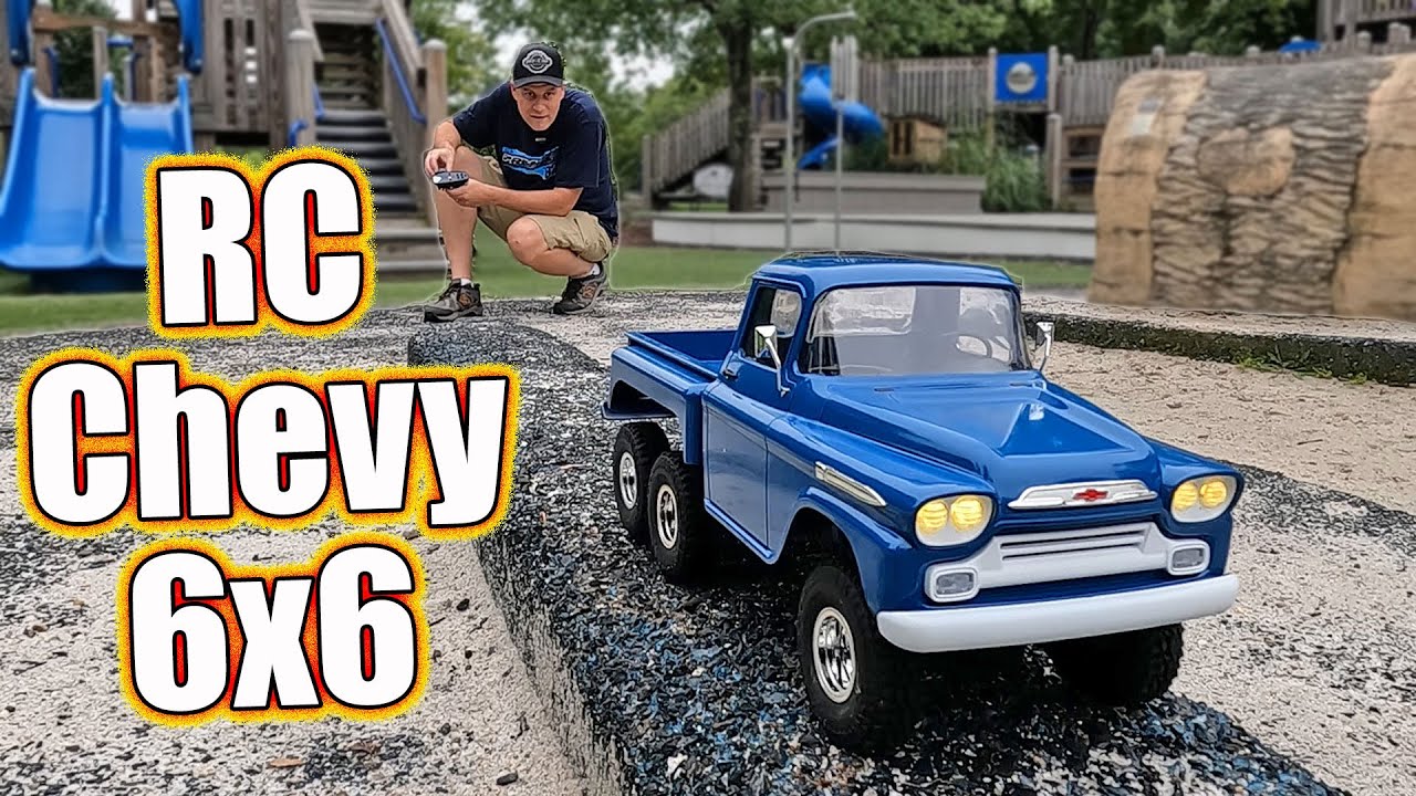 6x6 RC Crawler Any Fun? FMS Chevrolet Apache - YouTube