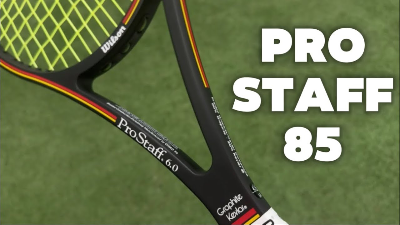 I Try The Wilson Pro Staff 6.0 85 | Classic Racket Review - YouTube