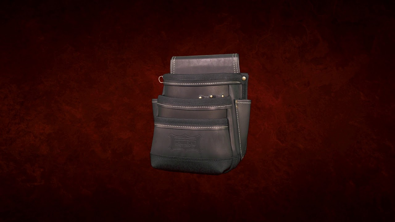 KBB-301DD／総ヌメ革使用3段腰袋（バリスティック補強仕上げ） - knicks