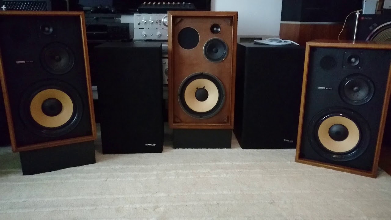 SANSUI SP-150 3-WAY LOUDSPEAKER SYSTEM - YouTube