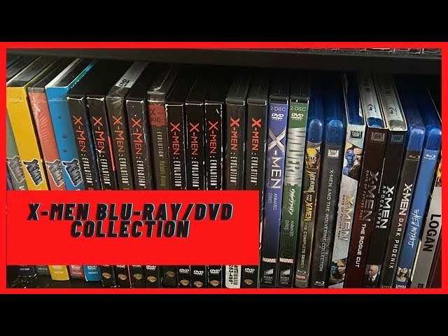 X-Men Blu-Ray/DVD Collection - YouTube