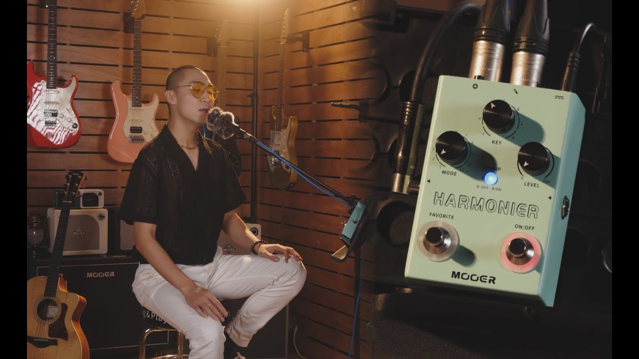 MOOER Vocal Pedal Series Harmonier Official Video - YouTube