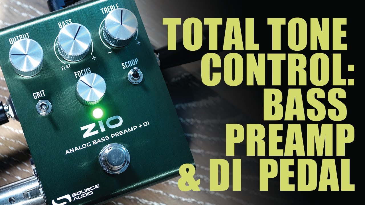 ZIO Analog Bass Preamp + DI: Official Source Audio Demo - YouTube