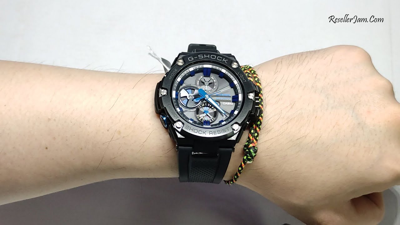Casio G-Shock G-Steel GST-B100BNR-1A X Blue Note Records - YouTube