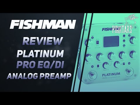Pedal Fishman Platinum Pro EQ/DI Analog Preamp - Piguitars