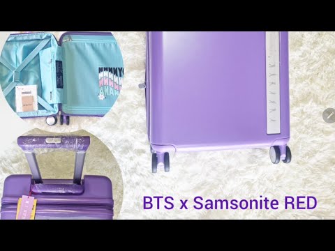 BTS Dynamite Samsonite RED スピナー45 BTS x Samsonite RED
