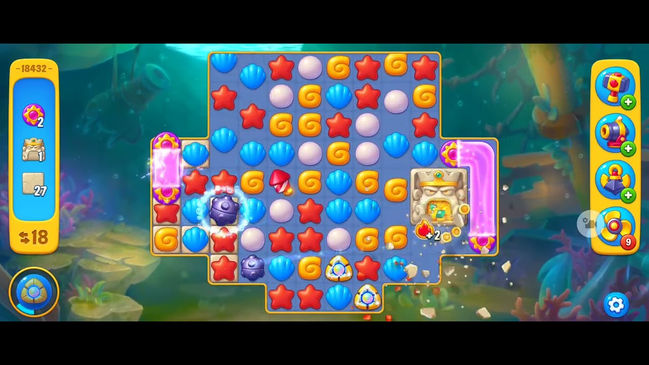 Fishdom Lv18342 (フィッシュダム レベル18342) - YouTube