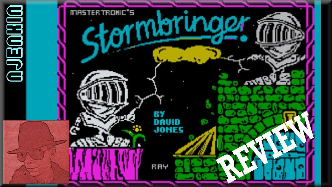 Stormbringer - on the ZX Spectrum 48K !! with Commentary - YouTube