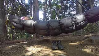 モグ 500 | 凌 | ー10℃：冬季対応ハンモック用ダウンシュラフ