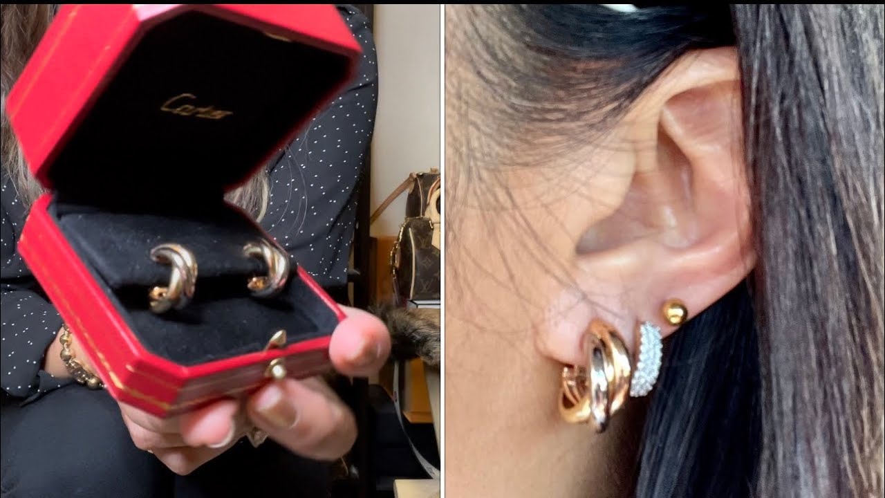 What You Need To Know . Cartier Trinity Earrings 😍 - YouTube