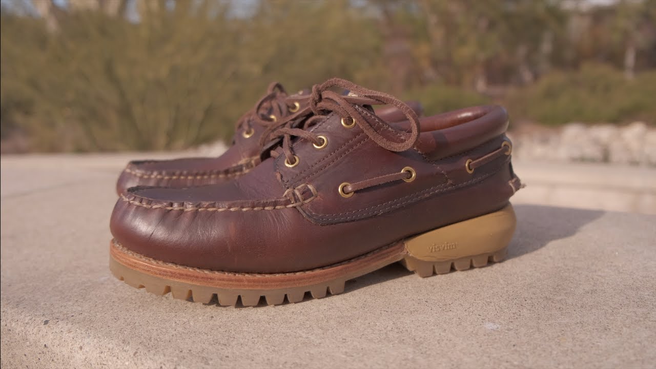 The world's BEST boat shoes? | Visvim Wallace Deck-Folk Review