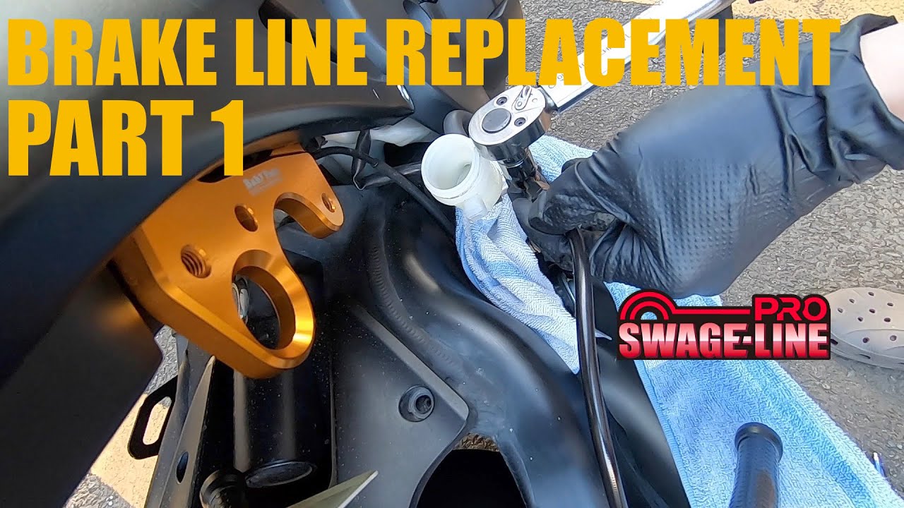 メッシュホース取付け Part1 / CBR1000RR(SC59) - YouTube