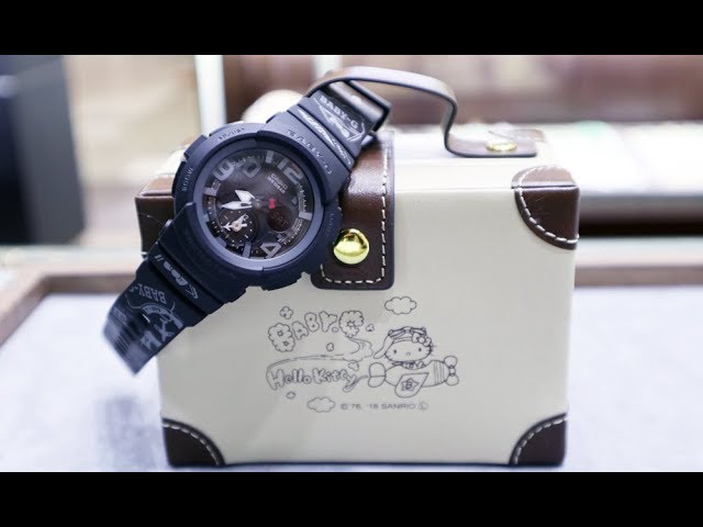 2018 BABY-G X HELLO KITTY LIMITED EDITION BGA190KT-1B - YouTube