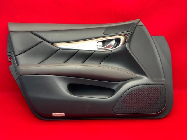 NS070 Y51 フーガ 左フロント ドア トリム/内張り - YouTube