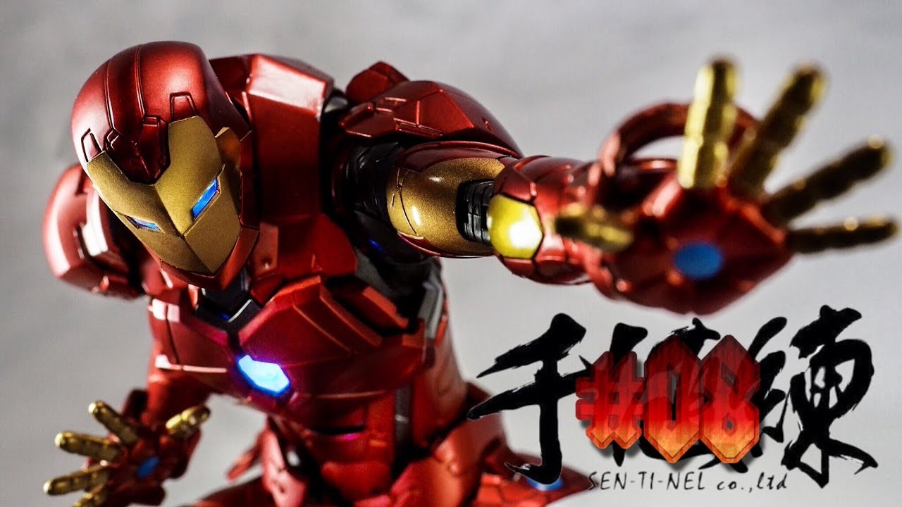 塗装による重厚感の演出よ！千値練 RE:EDIT IRONMAN #08 Shape