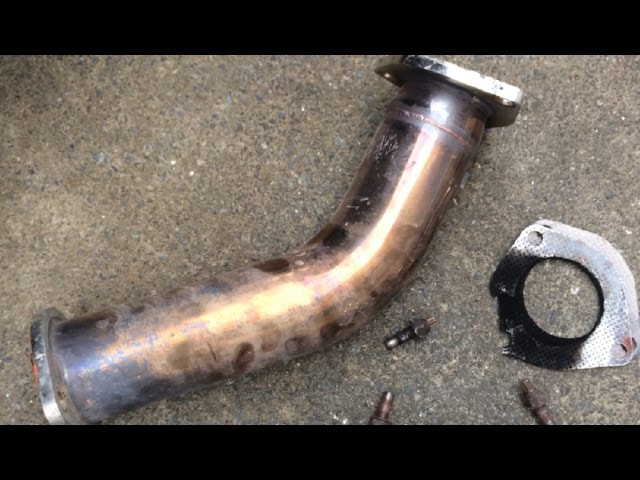 Serious DIY] Vol.14 JZX100 Chaser Exhaust Leak Repair and Catalyst