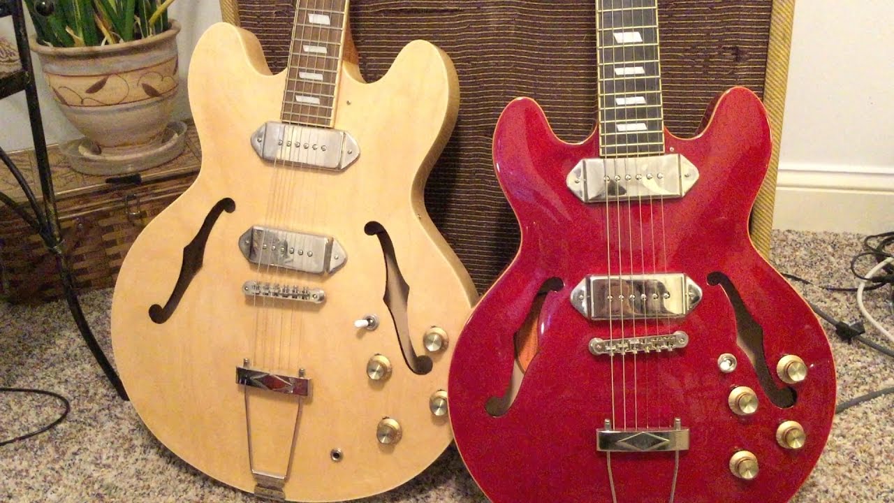 Epiphone Casino vs Epiphone Casino Coupe - YouTube